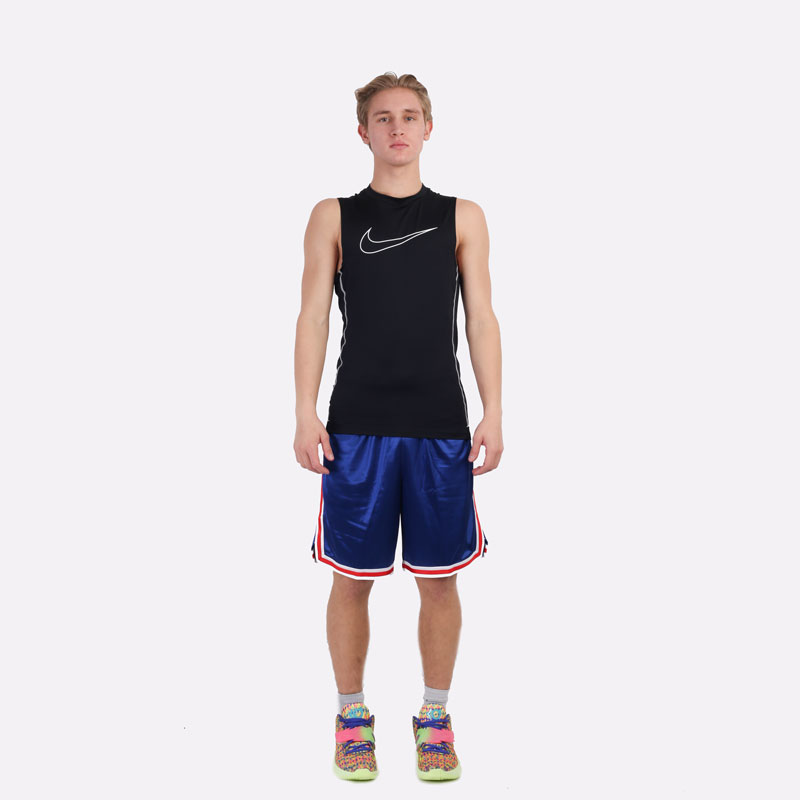 мужская черная майка Nike Pro Dri-FIT DD1988-011 - цена, описание, фото 6