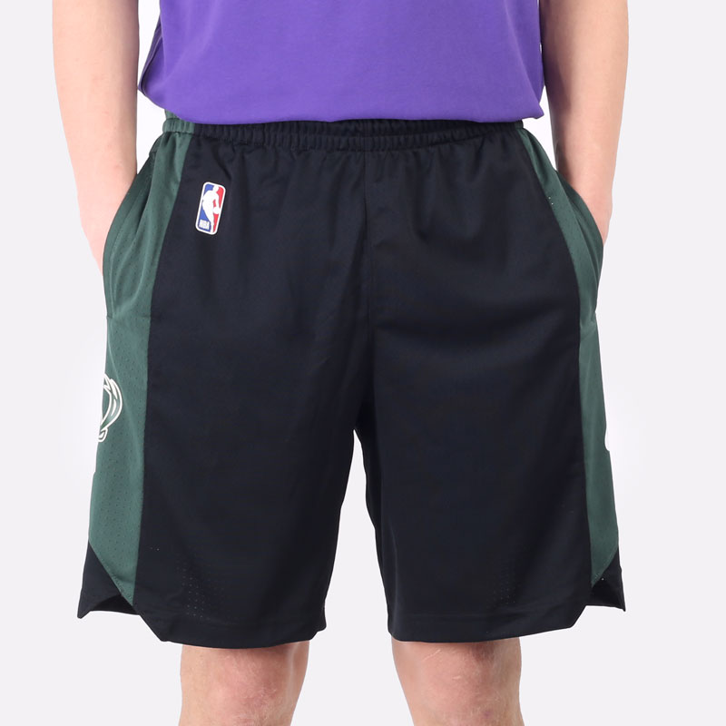 мужские черные шорты  Nike Milwaukee Bucks NBA Short AJ5083-010 - цена, описание, фото 6