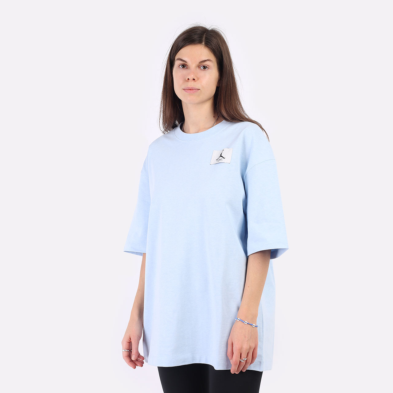 женская голубая футболка Jordan Essentials DD7057-438 - цена, описание, фото 1