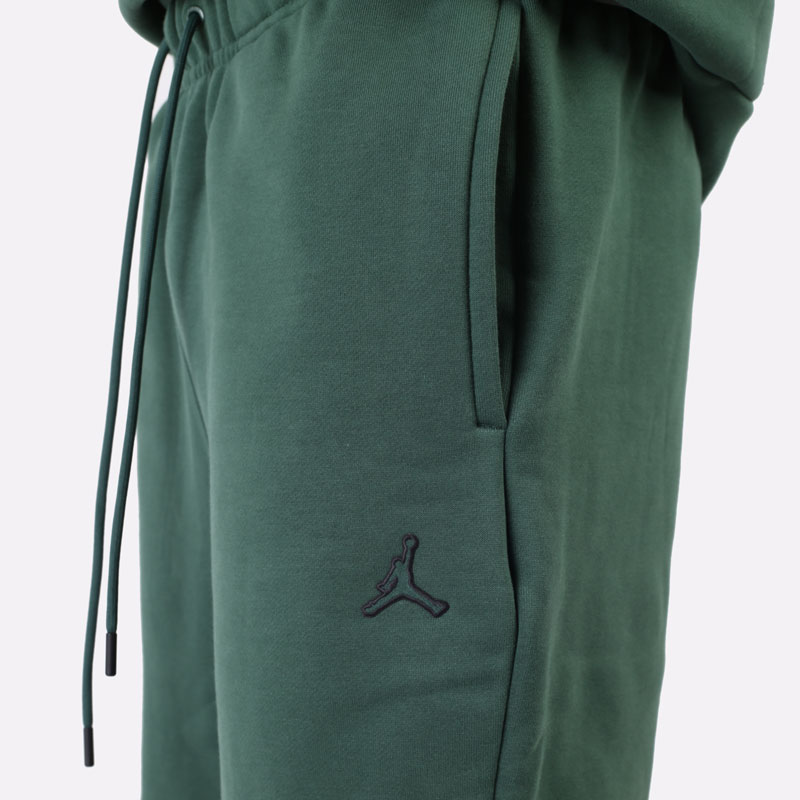 мужские зеленые брюки Jordan Essentials Fleece Trousers DA9820-333 - цена, описание, фото 2