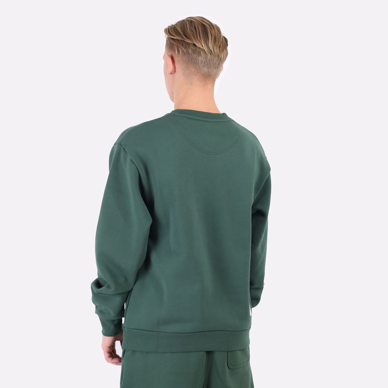 мужская зеленая толстовка Jordan Sport DNA Fleece Crew Sweatshirt DC9615-333 - цена, описание, фото 4