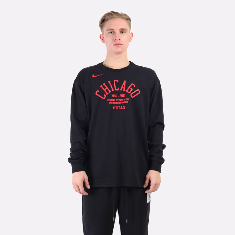   лонгслив Nike NBA Chicago Bulls LS Tee DA5891-010 - цена, описание, фото 4