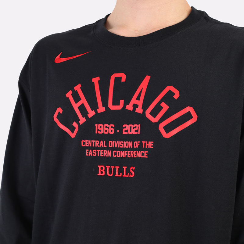 Лонгслив Nike NBA Chicago Bulls LS Tee (DA5891-010)  - цена, описание, фото 2