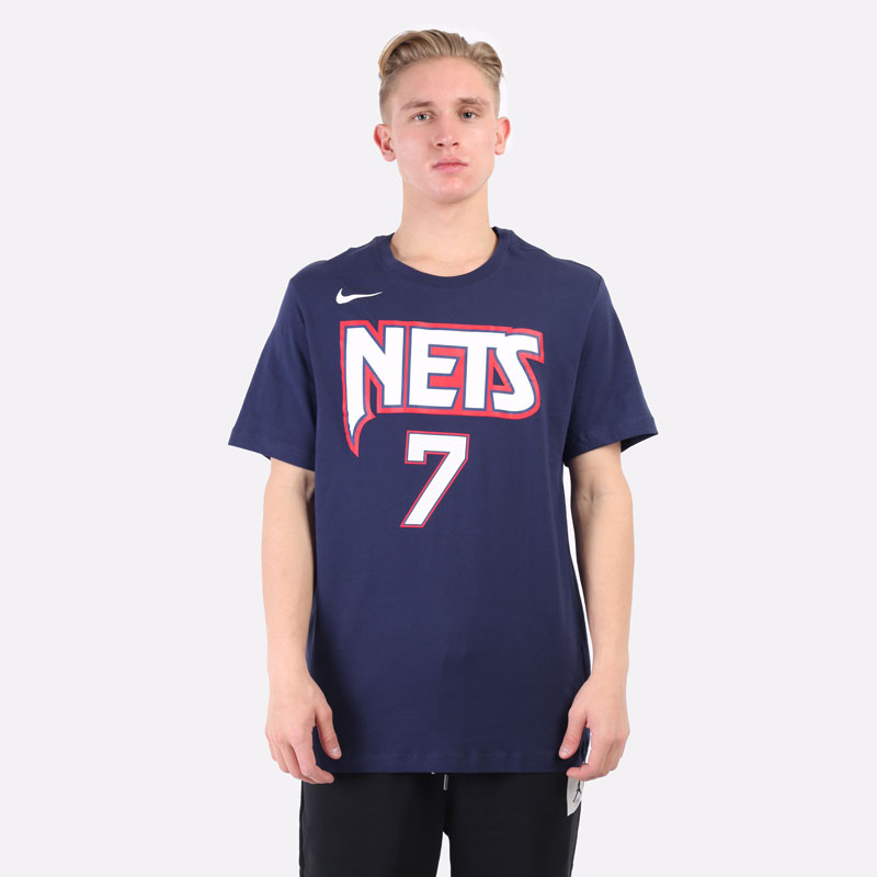 мужская синяя футболка Nike NBA Tee DA7358-419 - цена, описание, фото 4