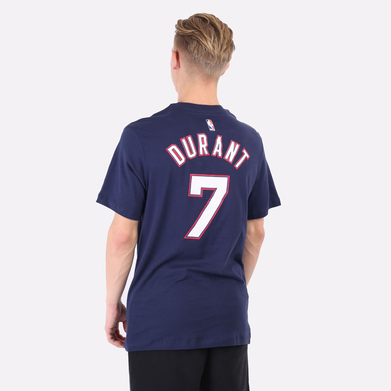 мужская синяя футболка Nike NBA Tee DA7358-419 - цена, описание, фото 5