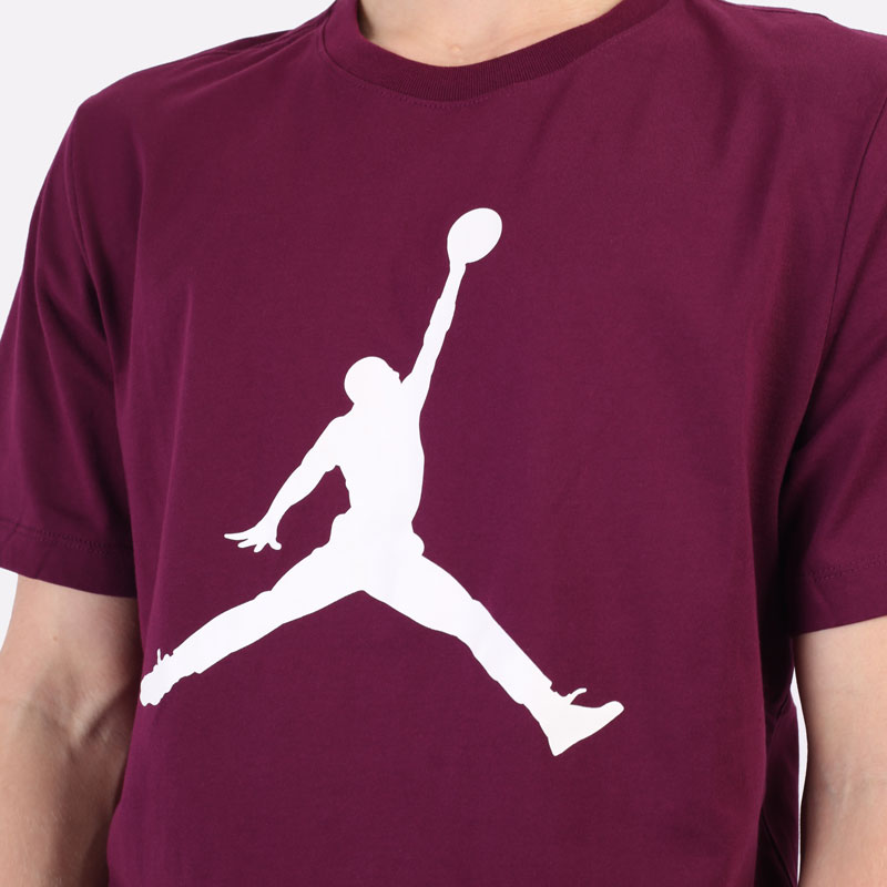 мужская фиолетовая футболка Jordan Jumpman T-Shirt CJ0921-610 - цена, описание, фото 2