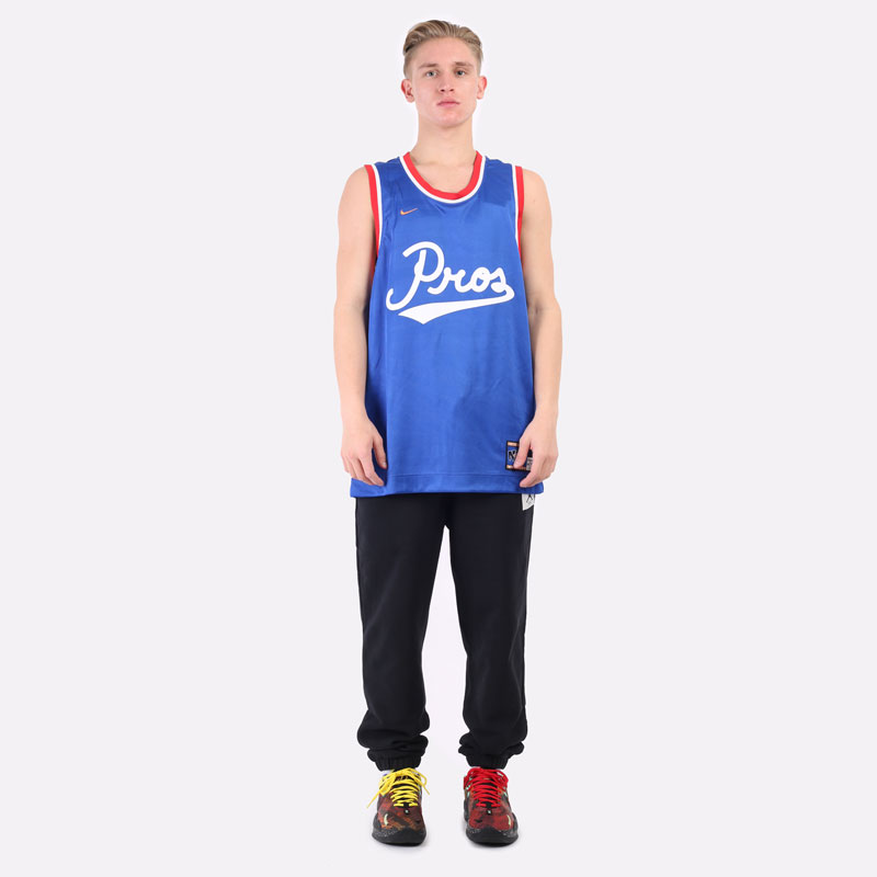 мужская синяя майка Nike Dri-FIT Lil Penny Premium Basketball Jersey DA5991-480 - цена, описание, фото 7