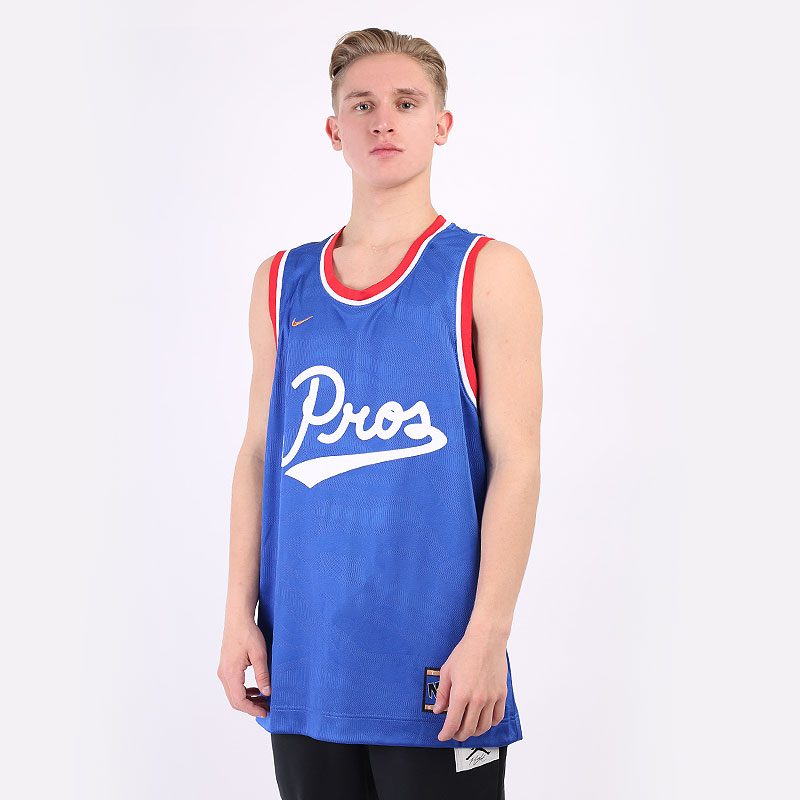 мужская синяя майка Nike Dri-FIT Lil Penny Premium Basketball Jersey DA5991-480 - цена, описание, фото 1
