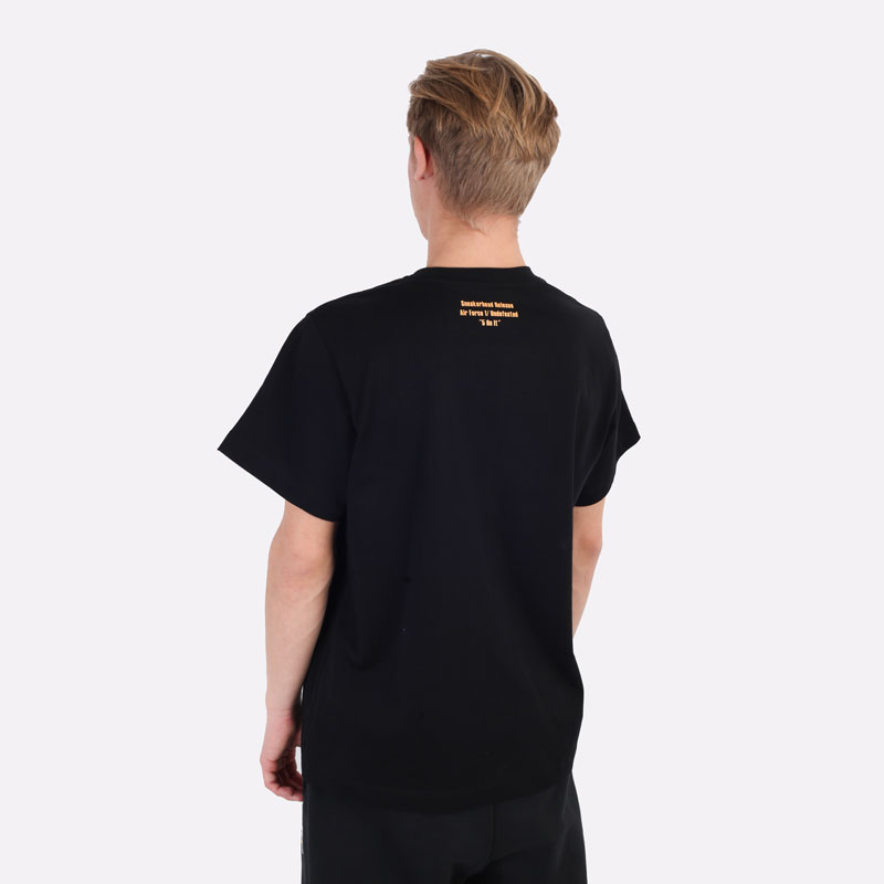 мужская черная футболка Sneakerhead UNDFTD Tee Snk_undftd_tee_black - цена, описание, фото 3