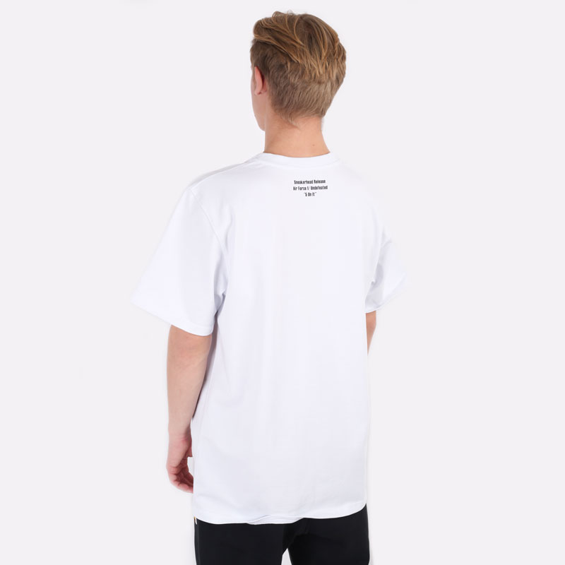 мужская белая футболка Sneakerhead UNDFTD Tee Snk_undftd_tee_white - цена, описание, фото 3