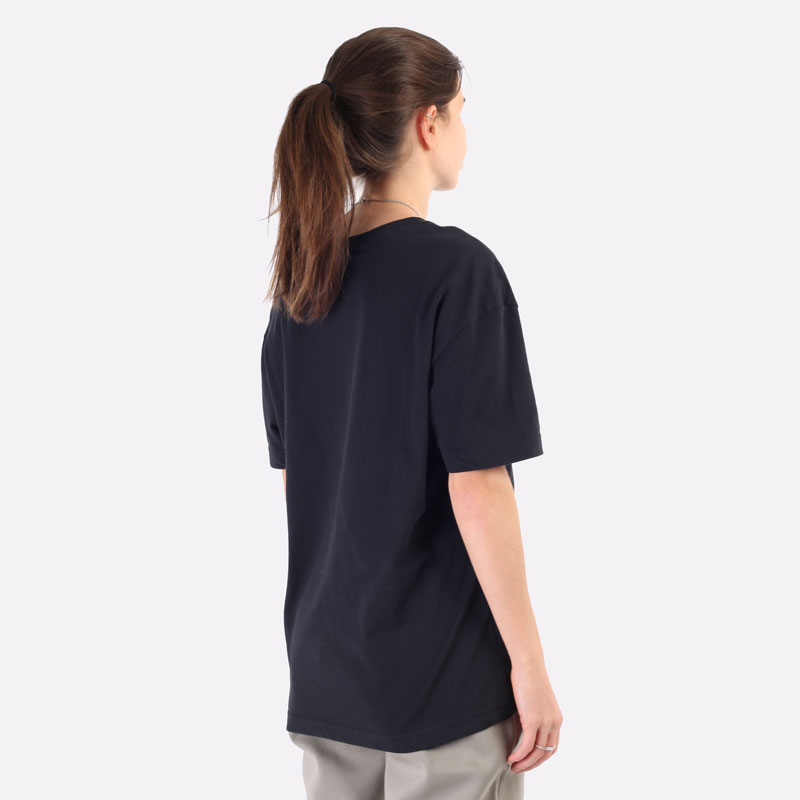 женская черная футболка Nike Dri-FIT Swoosh Basketball T-Shirt DM2552-010 - цена, описание, фото 3