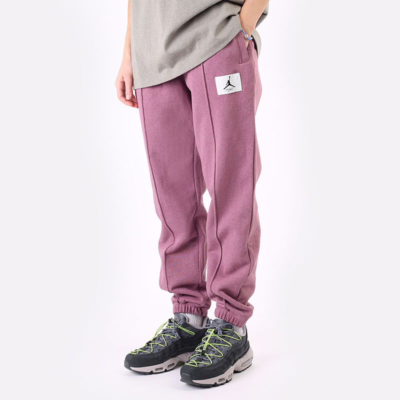 женские сиреневые брюки Jordan Essentials Fleece Pants DD7001-533 - цена, описание, фото 1
