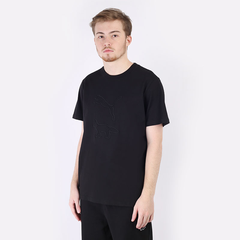 мужская черная футболка PUMA MK Tee 53232701 - цена, описание, фото 1