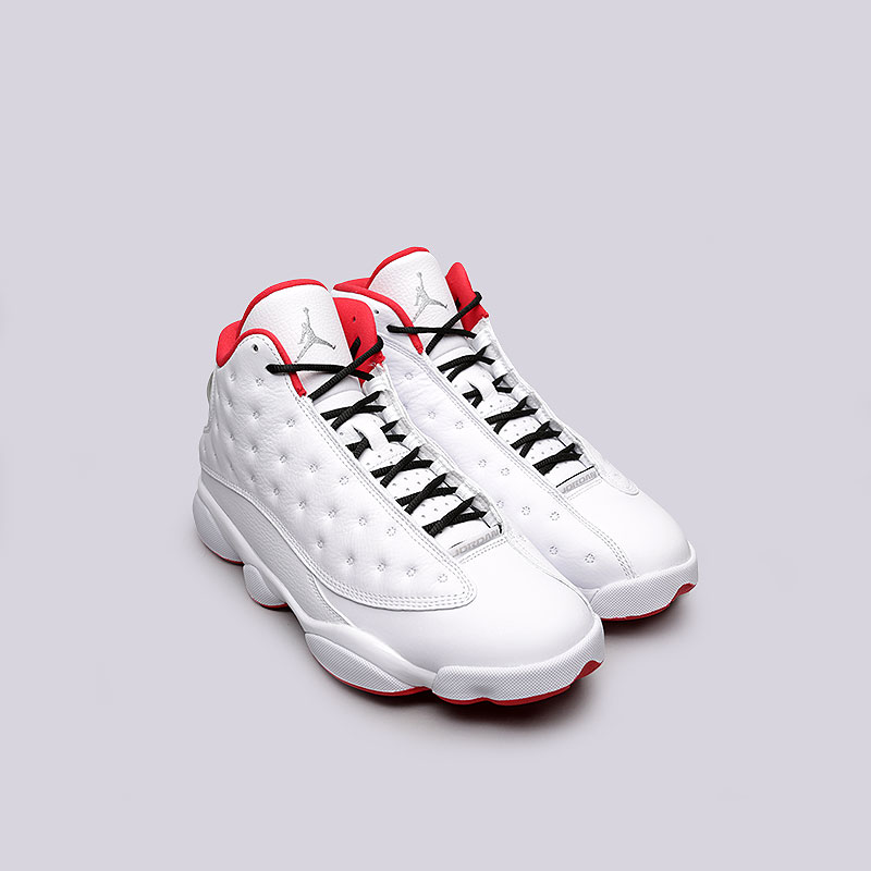мужские белые баскетбольные кроссовки Jordan XIII Retro 414571-103 - цена, описание, фото 4