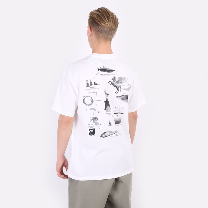 мужская белая футболка Nike Lab NRG Pegasus Tee DM2352-100 - цена, описание, фото 2