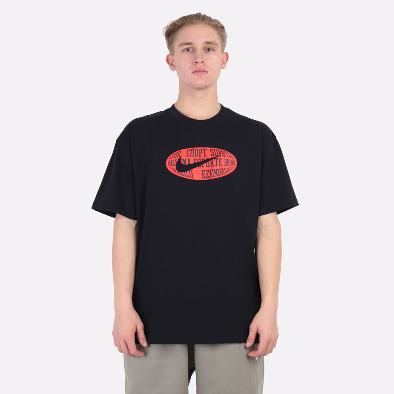 мужская черная футболка Nike NRG OG Cont 3 T-Shirt DM2353-010 - цена, описание, фото 4