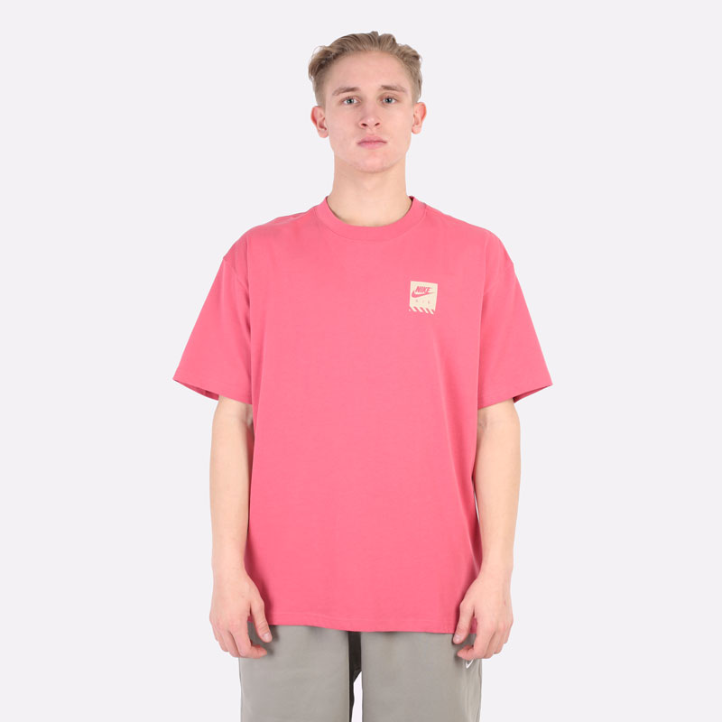 мужская розовая футболка Nike Lab NRG Pegasus Tee DM2352-622 - цена, описание, фото 4