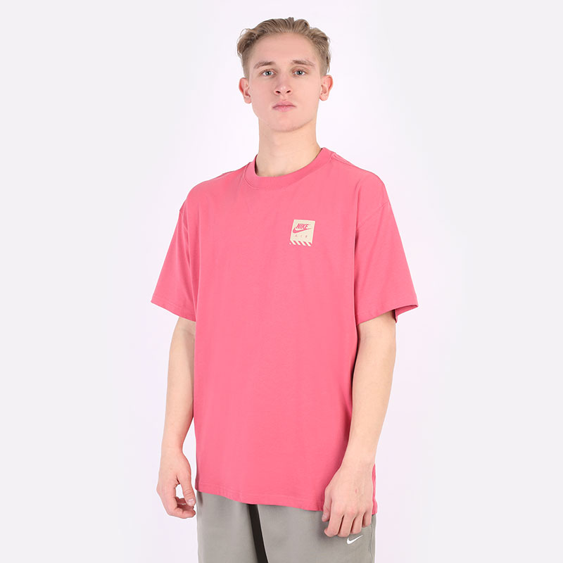 мужская розовая футболка Nike Lab NRG Pegasus Tee DM2352-622 - цена, описание, фото 1