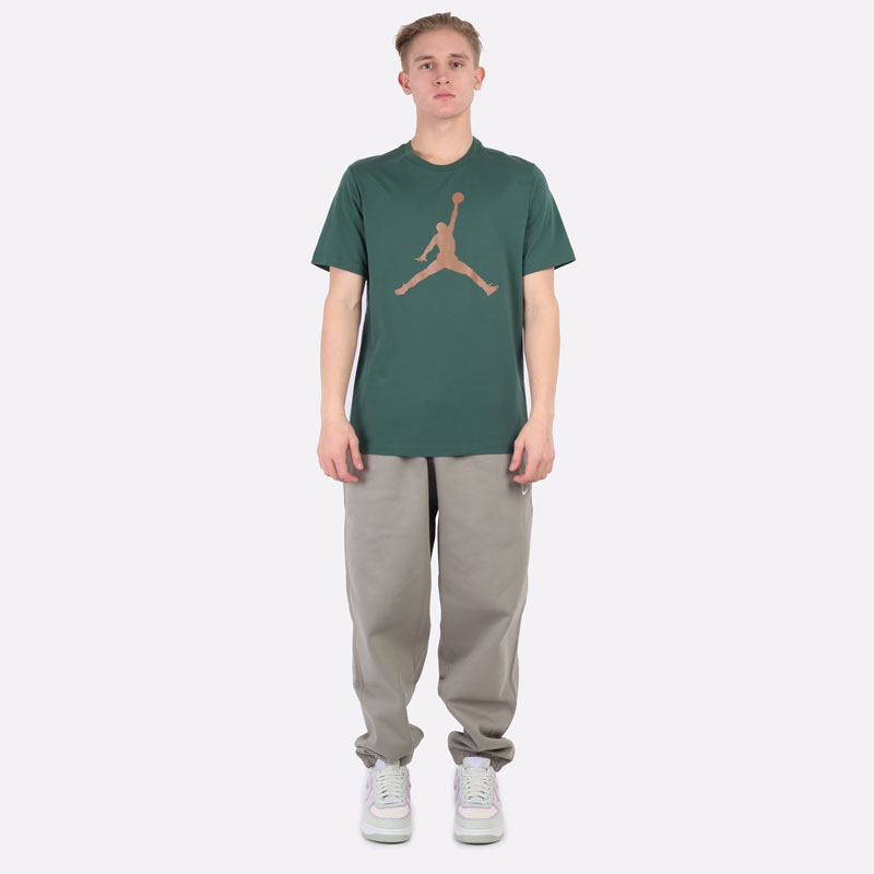 мужская зеленая футболка Jordan Jumpman T-Shirt CJ0921-333 - цена, описание, фото 5