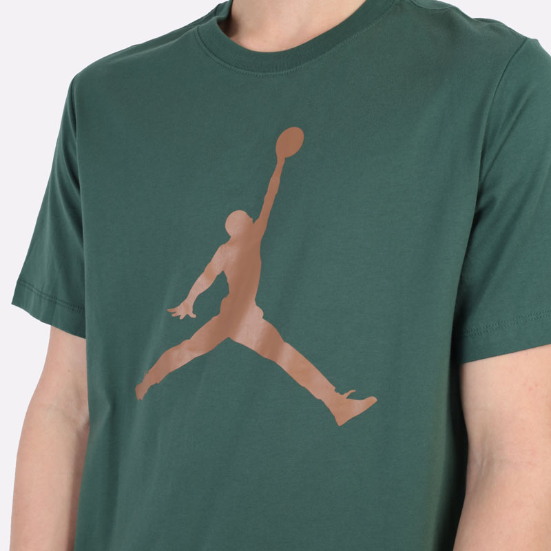 мужская зеленая футболка Jordan Jumpman T-Shirt CJ0921-333 - цена, описание, фото 2