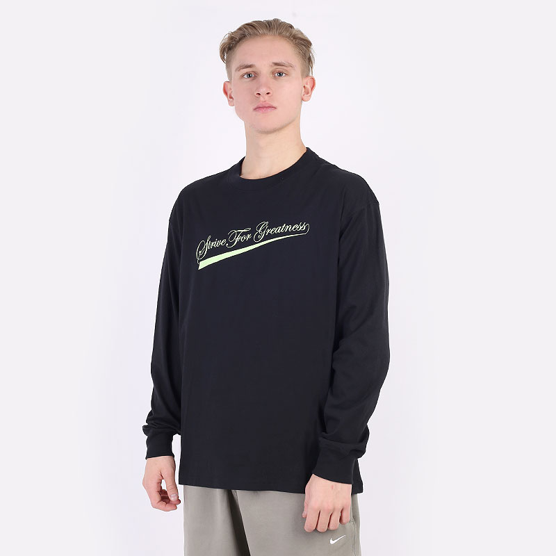   лонгслив Nike LeBron Lion Long-Sleeve T-Shirt DM2464-010 - цена, описание, фото 1