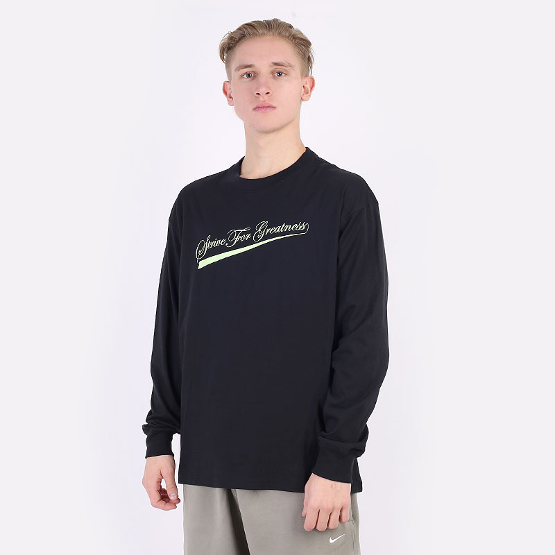 Лонгслив Nike LeBron Lion Long-Sleeve T-Shirt (DM2464-010)  - цена, описание, фото 1
