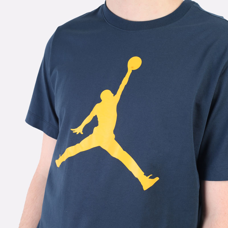 мужская синяя футболка Jordan Jumpman T-Shirt CJ0921-454 - цена, описание, фото 2