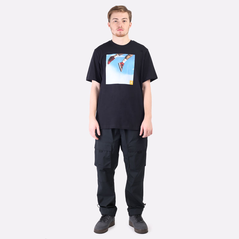 мужская черная футболка Jordan Jumpman Photo T-Shirt DA9894-010 - цена, описание, фото 5