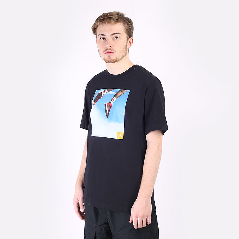 мужская черная футболка Jordan Jumpman Photo T-Shirt DA9894-010 - цена, описание, фото 1