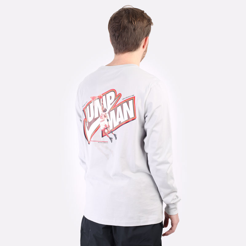   лонгслив Jordan Jumpman Long-Sleeve T-Shirt DC9775-097 - цена, описание, фото 2