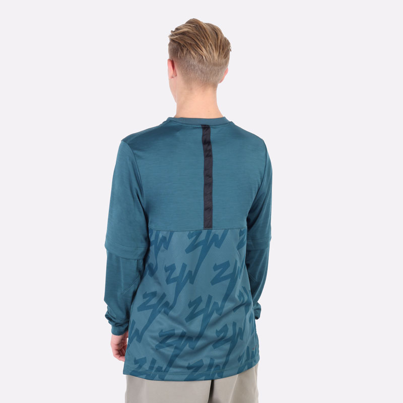 Лонгслив Jordan Zion Long-Sleeve Shooting Top (DJ5871-393)  - цена, описание, фото 4