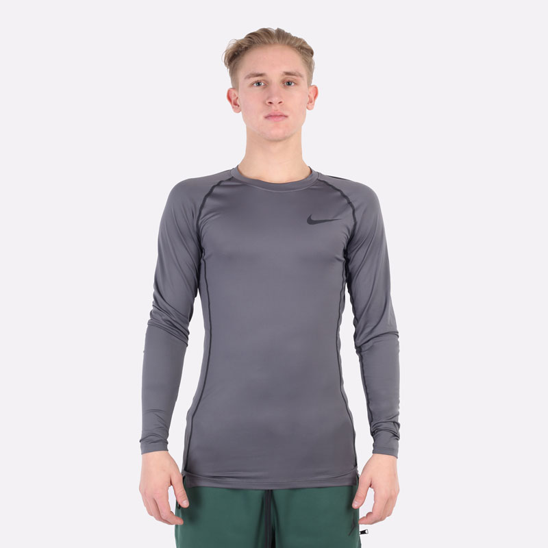 Лонгслив Nike Pro Dri-FIT Tight-Fit Long-Sleeve Top (DD1990-068)  - цена, описание, фото 7