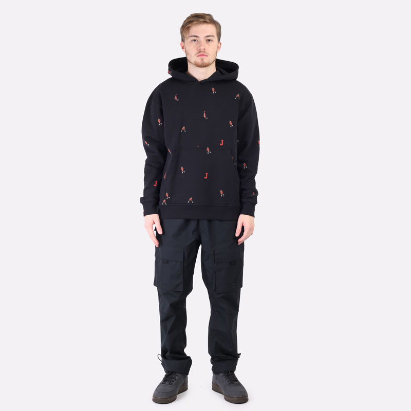 Мужская толстовка Jordan Essentials Fleece Pullover Hoodie (DC9707-010)  - цена, описание, фото 6