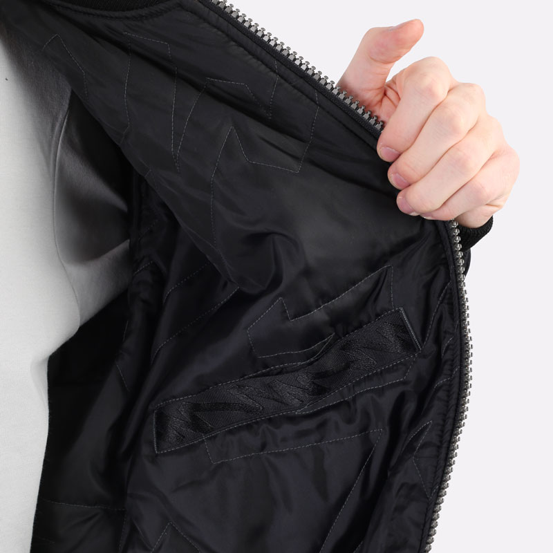 мужская черная куртка Jordan Zion Flight Jacket DJ5867-010 - цена, описание, фото 5