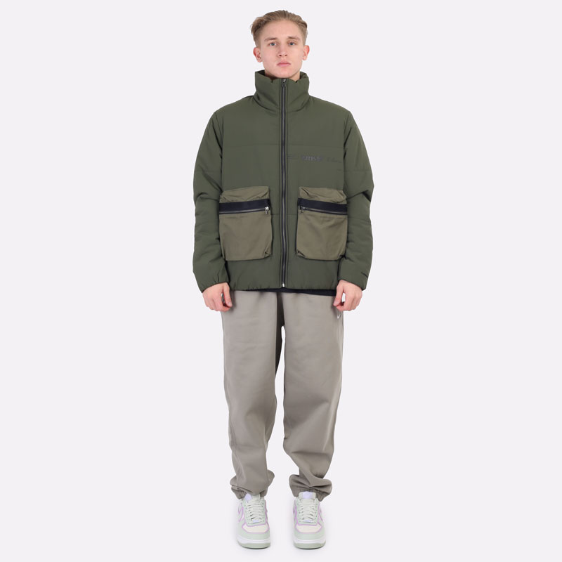 мужская зеленая куртка Nike Sportswear Therma-Fit Jacket DD5929-325 - цена, описание, фото 9