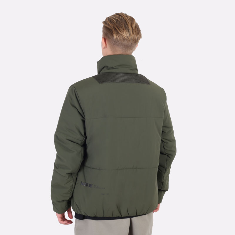 мужская зеленая куртка Nike Sportswear Therma-Fit Jacket DD5929-325 - цена, описание, фото 4