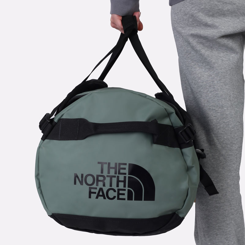  зеленая сумка The North Face Base camp duffel-M 71L TA52SAGCC - цена, описание, фото 2