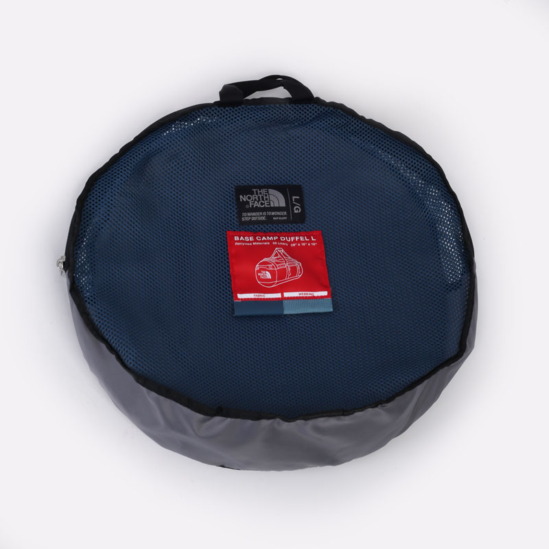  синяя сумка The North Face Base camp duffel-L 95L TA52SB17Z - цена, описание, фото 10