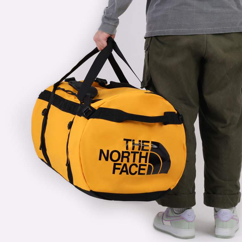  желтая сумка The North Face Base camp duffel-XL 132L TA52SCZU3 - цена, описание, фото 2