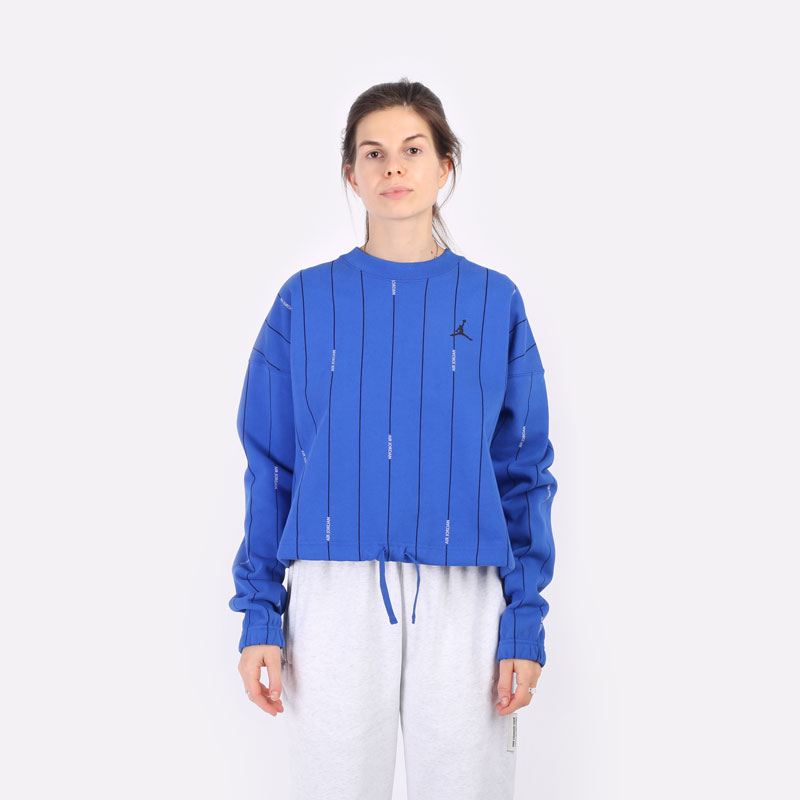 Женская толстовка Jordan Essentials Fleece Top (DJ2623-480)  - цена, описание, фото 5