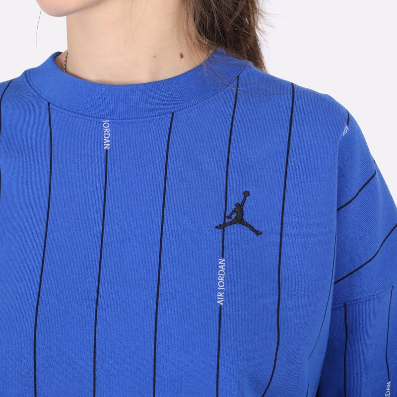Женская толстовка Jordan Essentials Fleece Top (DJ2623-480)  - цена, описание, фото 6