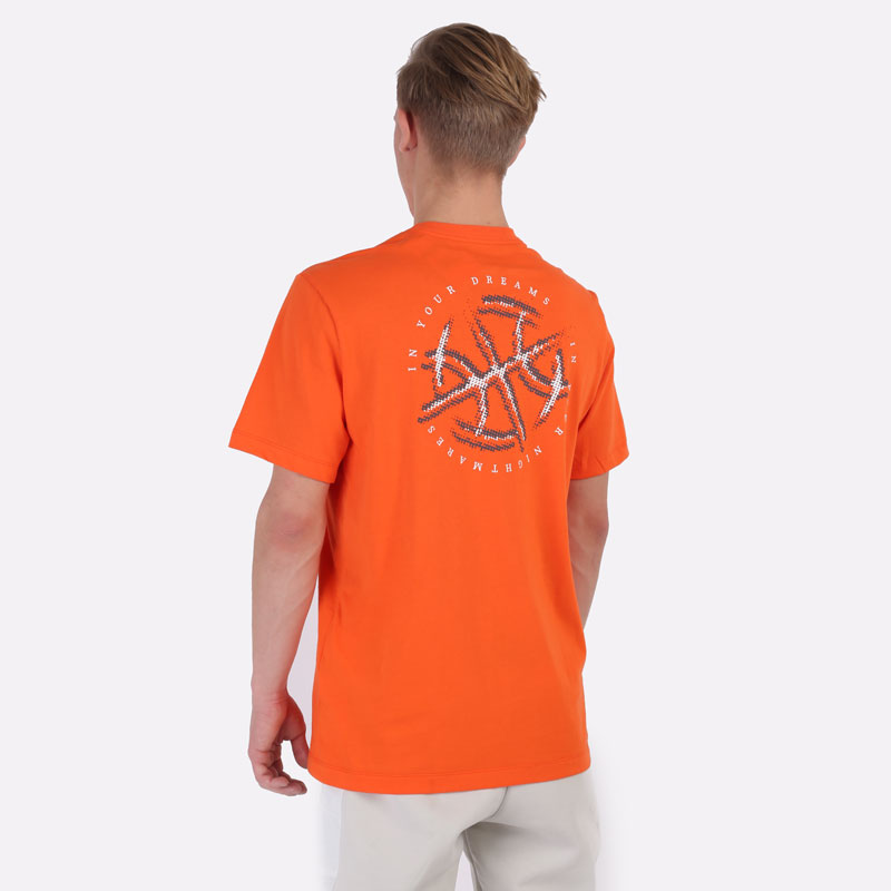 мужская оранжевая футболка Jordan Sport DNA DA9914-803 - цена, описание, фото 2