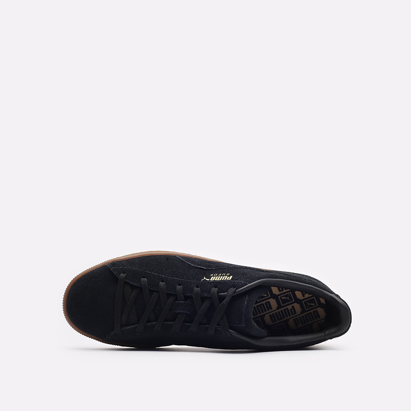 мужские черные кроссовки PUMA Suede Gum  38117401 - цена, описание, фото 6