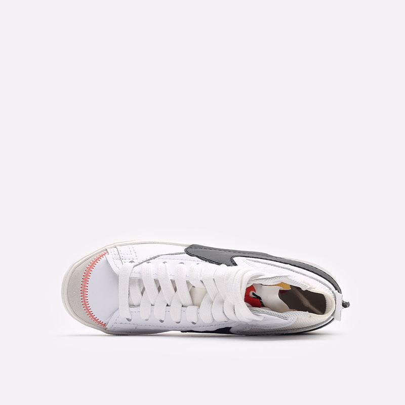мужские белые кроссовки Nike Blazer Mid &#039;77 Jumbo DD3111-100 - цена, описание, фото 4