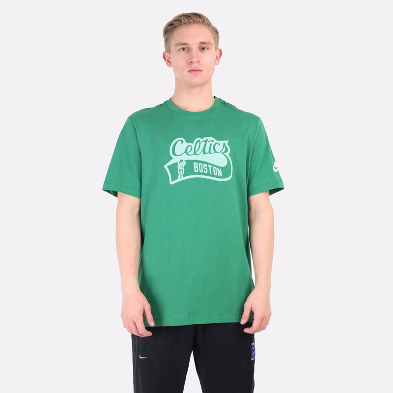 мужская зеленая футболка Nike Boston Celtics Essential Year Zero Tee DA7346-312 - цена, описание, фото 4