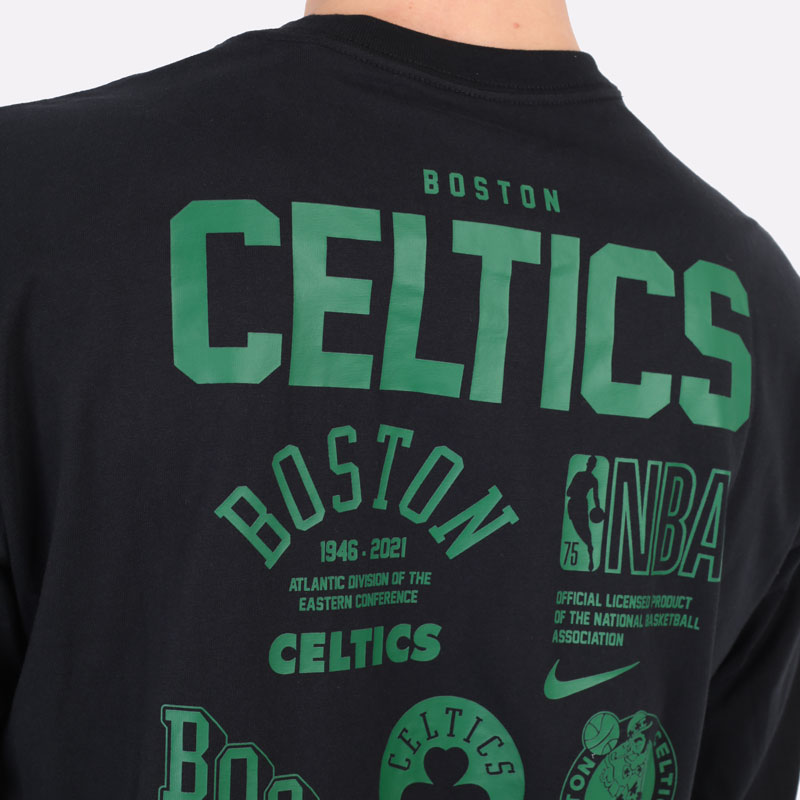   лонгслив Nike Boston Celtics Courtside Elements NBA Long-Sleeve T-Shirt DA5889-010 - цена, описание, фото 3