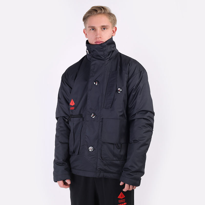 мужская черная куртка Nike Kyrie Protect Jacket DA6696-010 - цена, описание, фото 1