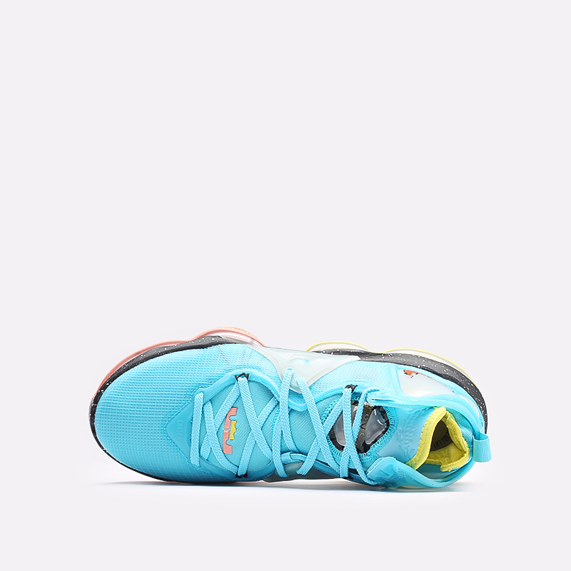 мужские голубые баскетбольные кроссовки Nike LeBron XIX DC9338-400 - цена, описание, фото 6