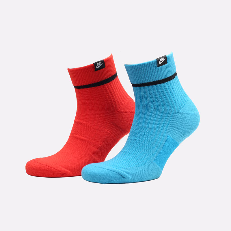 мужские красные носки Nike 2 Pairs SK0262-901 - цена, описание, фото 1