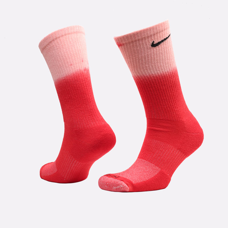  розовые носки Nike Everyday Plus Cushioned Crew Socks (2 Pairs) DH6096-902 - цена, описание, фото 4